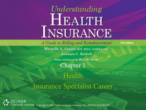 Green/Understanding Health Insurance 11e