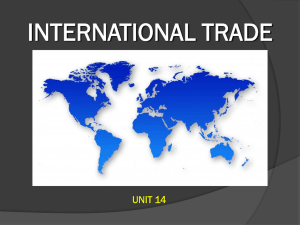 International Trade (1)