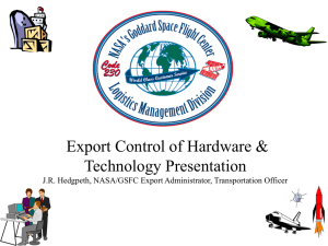 export-control-overview