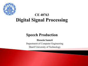 Lecture13_Speech Prod - Department of Computer Engineering