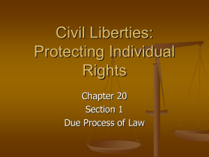 Civil Liberties: Protecting Individual Rights