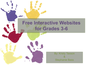 Free Interactive Websites for Grades 3-6