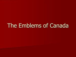 The Emblems of Canada