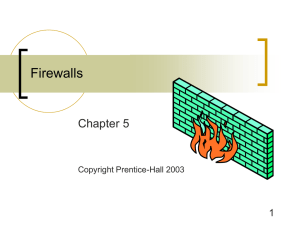 Firewalls - IIS Windows Server