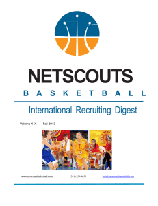 Fall 2013 - NetScouts Basketball