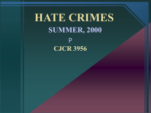 what is hate crime?