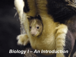 Biology I Introduction - The Naked Science Society
