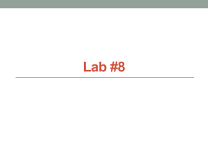 RCC Lab 8 S14