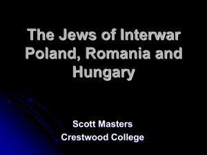 Inter-War Poland, Hungary & Romania