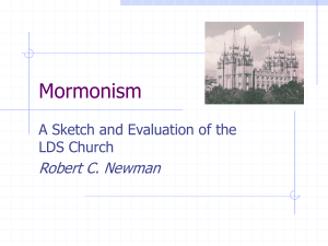 Mormonism - newmanlib.ibri.org