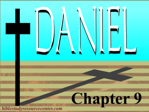 Daniel Chapter 9 - Bible Study Resource Center