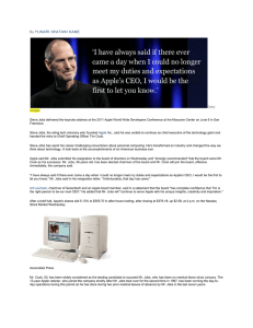 Is Steve Jobs a hero? Use support from the text for your argument.