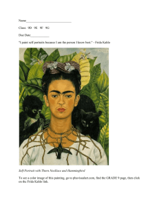 Frida Kahlo HW - WordPress.com