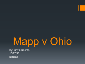 Mapp v Ohio