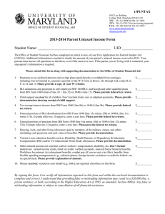 2013-2014 parent_untax - The Office of Student Financial Aid
