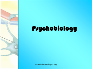 Psychobiology - Austin Community College