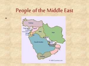 People of the Middle East