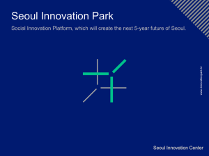 Social Innovation in Seoul