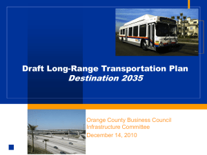 Draft Long-Range Transportation Plan