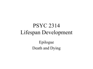 PSYC 2314 Epilogue