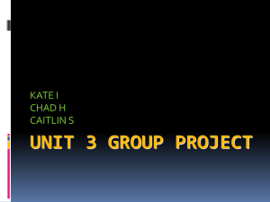 unit 3 group project