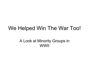 We Won The War Too!