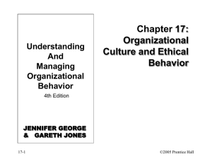 Organizational Behavior_Chapter 17
