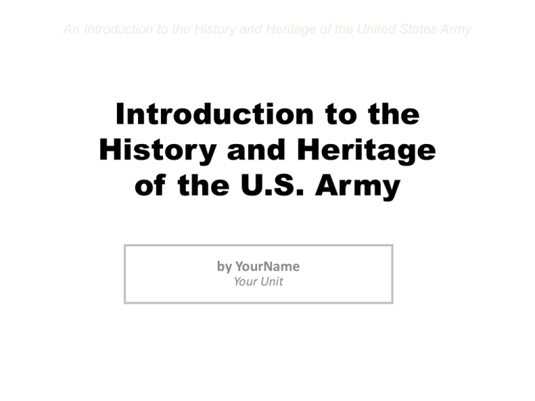 a-brief-history-of-the-united-states-army