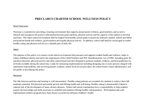 School's Wellness Policy