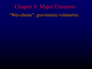 PowerPoint Presentation - Chapter 8: Major Elements