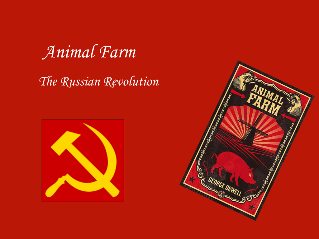 Russian Revolution Animal Farm
