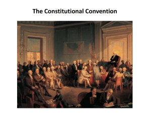 USI Unit 5 The Constitutional Convention PPT