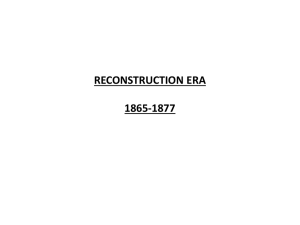 reconstruction era 1865-1877