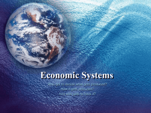 Economic Systems - West Ada School District