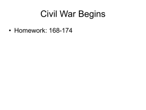 Civil War Begins