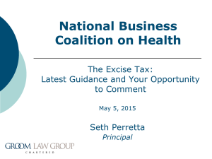 Webinar Slides - National Business Coalition on Health
