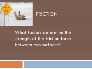Friction - ScienceRocks8