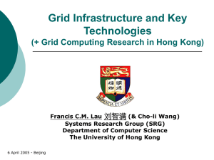 Grid Research at The University of Hong Kong