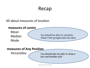 Variance Presentation