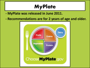 MyPlate was released in June 2011.
