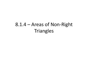 8.1.4 * Areas of Non