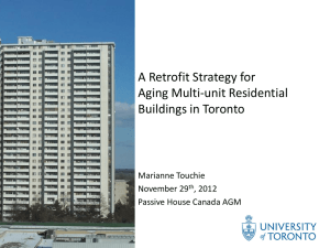 Application of GEMINI NTED* to Residential Towers in Toronto
