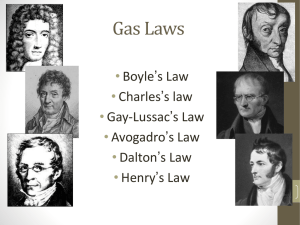 Gas laws ppt