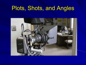 Plots, Shots, Angles PowerPoint