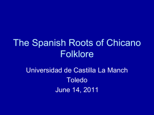 The Spanish Roots of Chicano Folklore