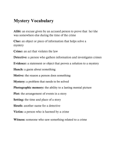 Microsoft Word - Mystery Vocabulary