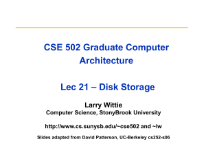 CSE 502 Graduate Computer Architecture Lec 21