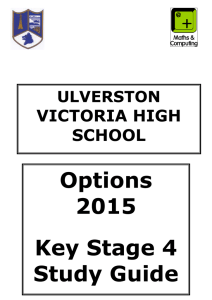 Complete Booklet - Ulverston Victoria High School