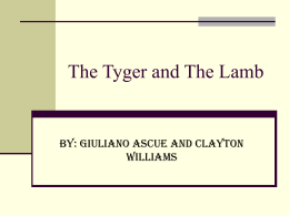 the lamb and the tyger theme