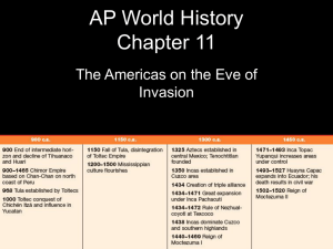 AP World History Chapter 11
